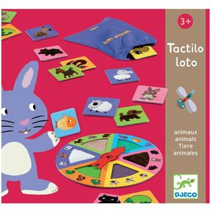 TACTILO LOTO ANIMALES -DJECO