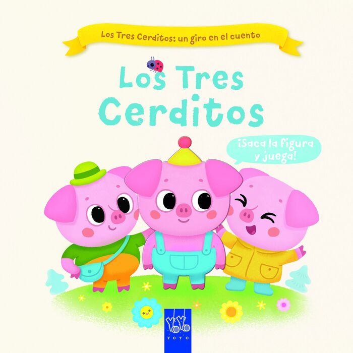 Cuento Los tres cerditos: Libro para colorear (Spanish Edition)